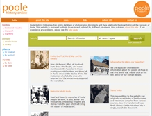 Tablet Screenshot of poolehistory.org.uk